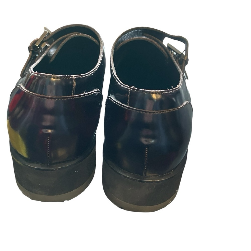 Aquatalia Black Patent Leather Loafers Size 10 - Picture 6 of 9